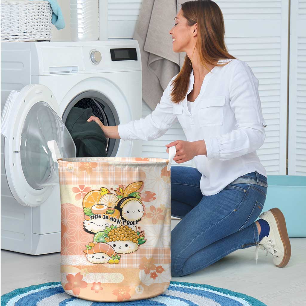 Japanese Kawaii Sushi Laundry Basket Peach Wagara Palaka This Is How I Roll