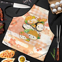 Japanese Kawaii Sushi Apron Peach Wagara Palaka This Is How I Roll