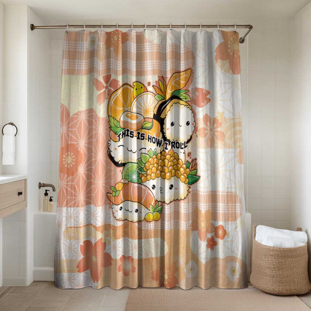 Japanese Kawaii Sushi Bathroom Set Peach Wagara Palaka This Is How I Roll