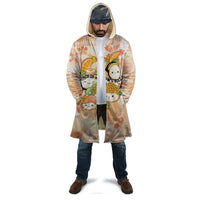 Personalized Japanese Kawaii Sushi Cloak Peach Wagara Palaka This Is How I Roll - Polynesian Pride