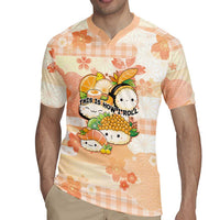 Personalized Japanese Kawaii Sushi Rugby Jersey Peach Wagara Palaka This Is How I Roll