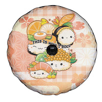 Japanese Kawaii Sushi Spare Tire Cover Peach Wagara Palaka This Is How I Roll