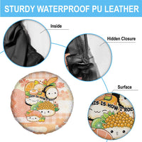 Japanese Kawaii Sushi Spare Tire Cover Peach Wagara Palaka This Is How I Roll