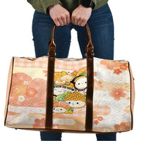 Japanese Kawaii Sushi Travel Bag Peach Wagara Palaka This Is How I Roll