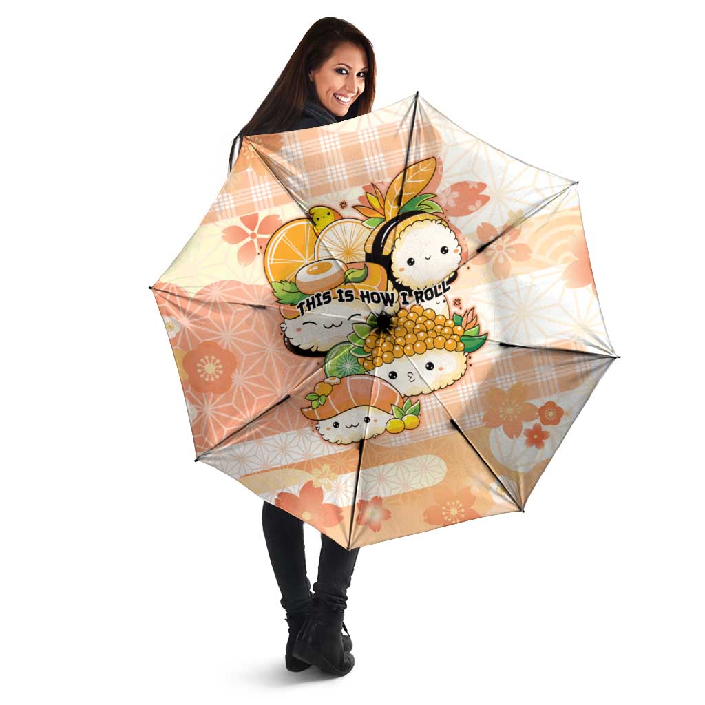 Japanese Kawaii Sushi Umbrella Peach Wagara Palaka This Is How I Roll