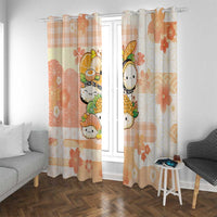 Japanese Kawaii Sushi Window Curtain Peach Wagara Palaka This Is How I Roll