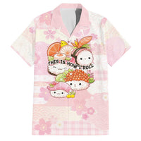 Personalized Japanese Kawaii Sushi Family Matching Mermaid Dress and Hawaiian Shirt Pink Wagara Palaka This Is How I Roll