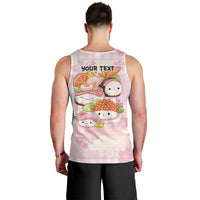 Personalized Japanese Kawaii Sushi Men Tank Top Pink Wagara Palaka This Is How I Roll