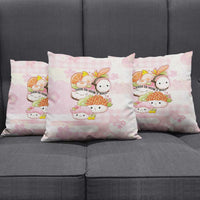 Japanese Kawaii Sushi Pillow Cover Pink Wagara Palaka This Is How I Roll