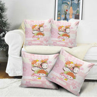 Japanese Kawaii Sushi Pillow Cover Pink Wagara Palaka This Is How I Roll