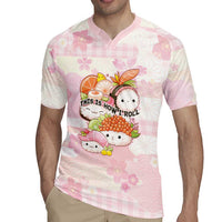 Personalized Japanese Kawaii Sushi Rugby Jersey Pink Wagara Palaka This Is How I Roll