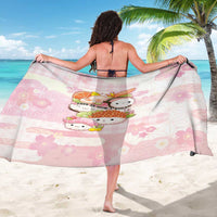 Japanese Kawaii Sushi Sarong Pink Wagara Palaka This Is How I Roll