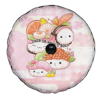 Japanese Kawaii Sushi Spare Tire Cover Pink Wagara Palaka This Is How I Roll