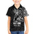 Black Guam Latte Stone Tribal Tattoo Family Matching Short Sleeve Bodycon Dress and Hawaiian Shirt Hafa Adai Six 7 One