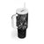 Black Guam Latte Stone Tribal Tattoo Tumbler With Handle Hafa Adai Six 7 One