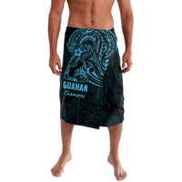 Blue Guam Latte Stone Tribal Tattoo Lavalava Hafa Adai Six 7 One