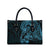 Blue Guam Latte Stone Tribal Tattoo Leather Bag Hafa Adai Six 7 One - Polynesian Pride