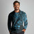 Blue Guam Latte Stone Tribal Tattoo Long Sleeve Polo Shirt Hafa Adai Six 7 One