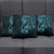 Blue Guam Latte Stone Tribal Tattoo Pillow Cover Hafa Adai Six 7 One - Polynesian Pride