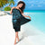 Blue Guam Latte Stone Tribal Tattoo Sarong Hafa Adai Six 7 One