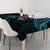 Blue Guam Latte Stone Tribal Tattoo Tablecloth Hafa Adai Six 7 One