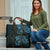 Blue Guam Latte Stone Tribal Tattoo Travel Bag Hafa Adai Six 7 One - Polynesian Pride