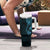Blue Guam Latte Stone Tribal Tattoo Tumbler With Handle Hafa Adai Six 7 One