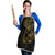 Gold Guam Latte Stone Tribal Tattoo Apron Hafa Adai Six 7 One - Polynesian Pride