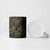 Gold Guam Latte Stone Tribal Tattoo Ceramic Mug Hafa Adai Six 7 One - Polynesian Pride