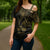 Gold Guam Latte Stone Tribal Tattoo Cross Shoulder Shirt Hafa Adai Six 7 One - Polynesian Pride