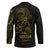 Gold Guam Latte Stone Tribal Tattoo Hockey Jersey Hafa Adai Six 7 One - Polynesian Pride