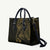 Gold Guam Latte Stone Tribal Tattoo Leather Bag Hafa Adai Six 7 One - Polynesian Pride