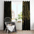 Gold Guam Latte Stone Tribal Tattoo Window Curtain Hafa Adai Six 7 One