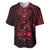 Oxblood Guam Latte Stone Tribal Tattoo Baseball Jersey Hafa Adai Six 7 One