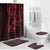 Oxblood Guam Latte Stone Tribal Tattoo Bathroom Set Hafa Adai Six 7 One - Polynesian Pride