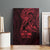 Oxblood Guam Latte Stone Tribal Tattoo Canvas Wall Art Hafa Adai Six 7 One