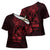 Oxblood Guam Latte Stone Tribal Tattoo Cross Shoulder Shirt Hafa Adai Six 7 One - Polynesian Pride