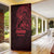 Oxblood Guam Latte Stone Tribal Tattoo Door Cover Hafa Adai Six 7 One - Polynesian Pride