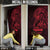 Oxblood Guam Latte Stone Tribal Tattoo Door Cover Hafa Adai Six 7 One - Polynesian Pride