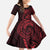 Oxblood Guam Latte Stone Tribal Tattoo Family Matching Summer Maxi Dress and Hawaiian Shirt Hafa Adai Six 7 One