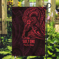 Oxblood Guam Latte Stone Tribal Tattoo Garden Flag Hafa Adai Six 7 One