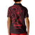 Oxblood Guam Latte Stone Tribal Tattoo Kid Polo Shirt Hafa Adai Six 7 One
