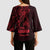 Oxblood Guam Latte Stone Tribal Tattoo Kimono Sleeve Blouse Hafa Adai Six 7 One - Polynesian Pride