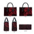 Oxblood Guam Latte Stone Tribal Tattoo Leather Bag Hafa Adai Six 7 One - Polynesian Pride