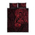 Oxblood Guam Latte Stone Tribal Tattoo Quilt Bed Set Hafa Adai Six 7 One