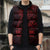 Oxblood Guam Latte Stone Tribal Tattoo Sleeveless Puffer Jacket Hafa Adai Six 7 One - Polynesian Pride