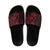 Oxblood Guam Latte Stone Tribal Tattoo Slide Sandals Hafa Adai Six 7 One - Polynesian Pride