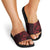 Oxblood Guam Latte Stone Tribal Tattoo Slide Sandals Hafa Adai Six 7 One - Polynesian Pride
