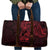Oxblood Guam Latte Stone Tribal Tattoo Travel Bag Hafa Adai Six 7 One - Polynesian Pride
