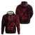 Oxblood Guam Latte Stone Tribal Tattoo Zip Hoodie Hafa Adai Six 7 One
